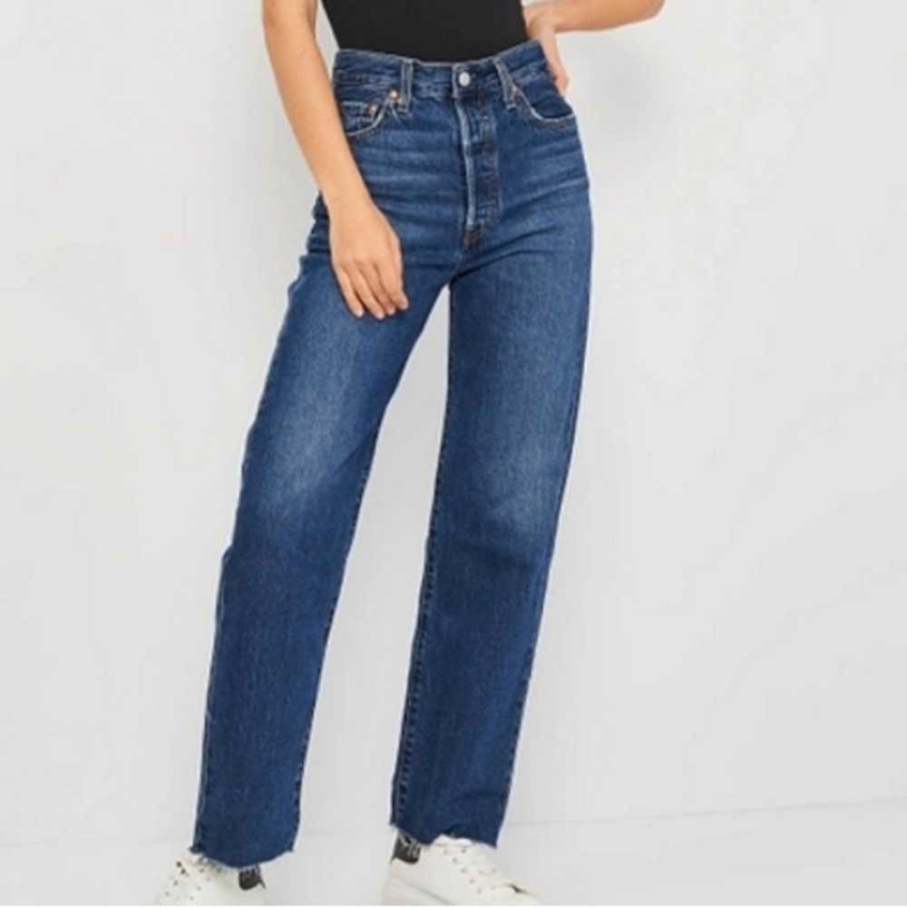 Levi's Ribcage Straight In Noe Down - Picture 2 of 16